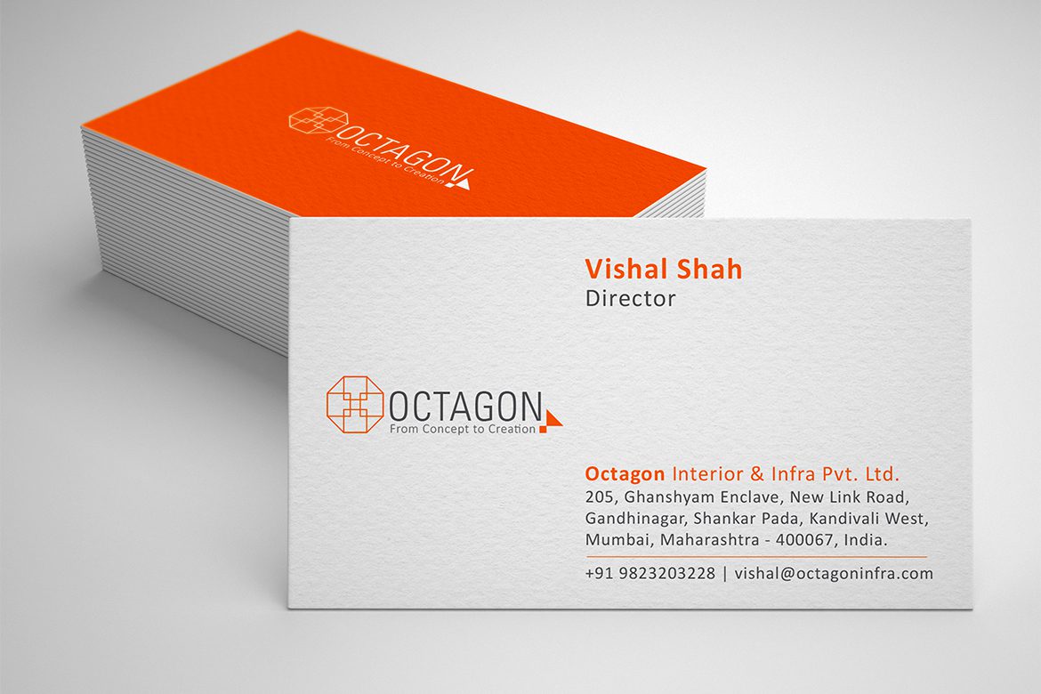 Octagon Business Card